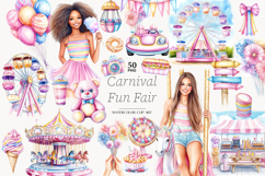 GlamArtZhanna, Carnival clipart, Fair clipart, Summer clipart, Fair Festival image, amusement park png, Festival clip art, Fun Fair clipart, Fair illustrations, carnival park png, Summer  images, Summer clip art, Summer illustrations, Summer girl png