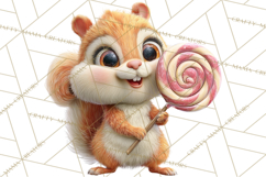Woodland Carnival Clipart, Forest Animal Clip Art Product Image 4