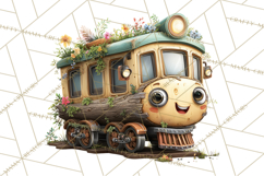 Woodland Carnival Clipart, Forest Animal Clip Art Product Image 5