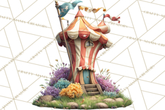 Woodland Carnival Clipart, Forest Animal Clip Art Product Image 3