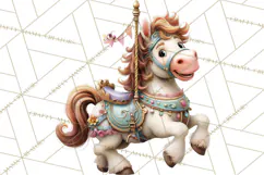 Woodland Carnival Clipart, Forest Animal Clip Art Product Image 5