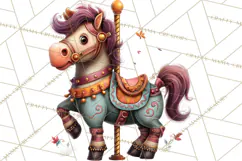 Woodland Carnival Clipart, Forest Animal Clip Art Product Image 3