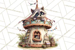 Woodland Carnival Clipart, Forest Animal Clip Art Product Image 4