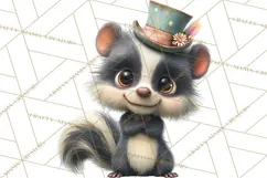 Woodland Carnival Clipart, Forest Animal Clip Art Product Image 5