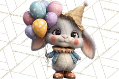 Woodland Carnival Clipart, Forest Animal Clip Art Product Image 3
