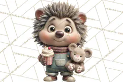 Woodland Carnival Clipart, Forest Animal Clip Art Product Image 4