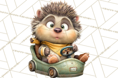 Woodland Carnival Clipart, Forest Animal Clip Art Product Image 5