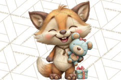 Woodland Carnival Clipart, Forest Animal Clip Art Product Image 3