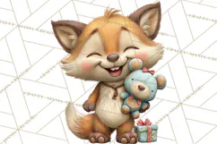 Woodland Carnival Clipart, Forest Animal Clip Art Product Image 3