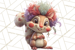 Woodland Carnival Clipart, Forest Animal Clip Art Product Image 3