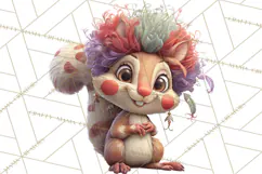 Woodland Carnival Clipart, Forest Animal Clip Art Product Image 3