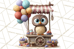 Woodland Carnival Clipart, Forest Animal Clip Art Product Image 2
