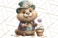 Woodland Carnival Clipart, Forest Animal Clip Art Product Image 4