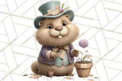 Woodland Carnival Clipart, Forest Animal Clip Art Product Image 4