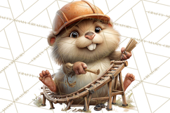 Woodland Carnival Clipart, Forest Animal Clip Art Product Image 2