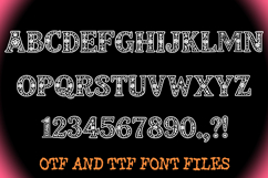Carnival Day of the Dead Alphabet Lettering ABC Text Font Product Image 3