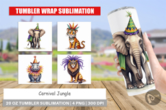 Enchanted Forest Masquerade Tumbler Product Image 1