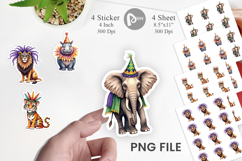 Enchanted Forest Masquerade Sticker Product Image 1