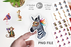 Enchanted Forest Masquerade Sticker Product Image 1