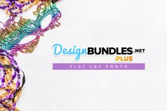 Carnival Mask | Mardi Gras Flat Lay Photo Product Image 1