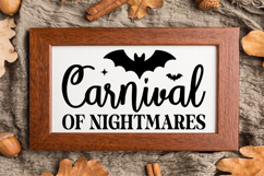 Farmhouse Halloween Sign SVG Bundle | Halloween Door Sign Product Image 12