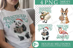Caroling Choir Social Anxiety Sublimation Product Image 1