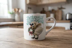 Caroling Choir Social Anxiety Sublimation Product Image 6