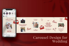 Wedding Instagram Carousel &amp; Canva Template Product Image 5