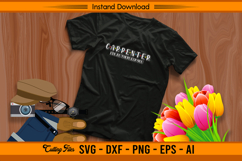 Funny Carpenter I’ll Be There For You SVG Product Image 2