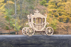 Carriage - Laser Cut File, Plywood Miniature Vector Plan Product Image 2
