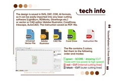 Carriage - Laser Cut File, Plywood Miniature Vector Plan Product Image 8