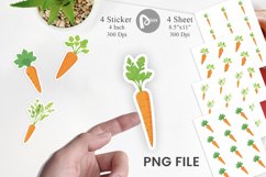 Carrot Sticker Product Image 1