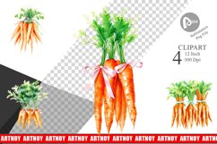Carrot Clipart Product Image 1