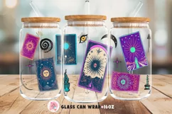 Tumbler Sublimation Carrot Cards, 16 oz glass can wrap, Libbey 16 oz template, can glass beer