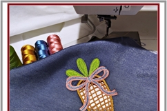 Easter Carrot Cutwork Richelieu Machine Embroidery Design Product Image 6