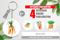 Keychain Carrot Product Image 1