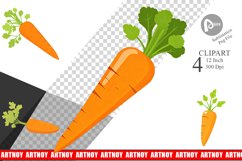 Carrot Clipart Product Image 1