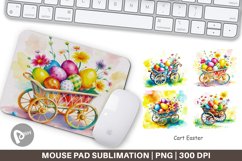 Mouse Pad Cart Easter Product Image 1