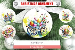 Christmas Ornaments Cart Easter Product Image 1