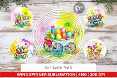 Wind Spinner Cart Easter Product Image 1