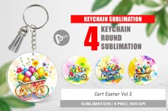 Keychain Cart Easter Product Image 1