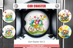 Car Coaster Cart Easter Product Image 1
