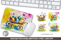 Mouse Pad Cart Easter Product Image 1