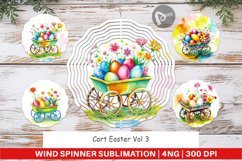 Wind Spinner Cart Easter Product Image 1