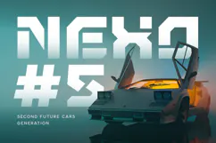 CARTEL - Modern Futuristic Sci-fi Font Product Image 3