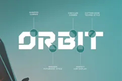 CARTEL - Modern Futuristic Sci-fi Font Product Image 9