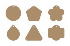 Set of Cardboard Hang Tags Product Image 1