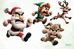 Cartoon Animals Running Sublimation Product Image 1