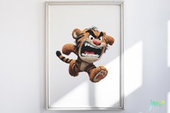 Cartoon Animals Running Sublimation Product Image 2