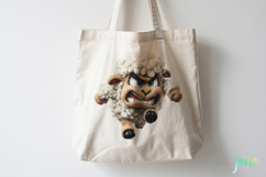 Cartoon Animals Running Sublimation Product Image 3